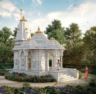Ambit Vista Amenities - Jain Temple