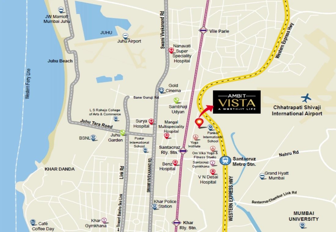 Location Plan of Ambit Vista